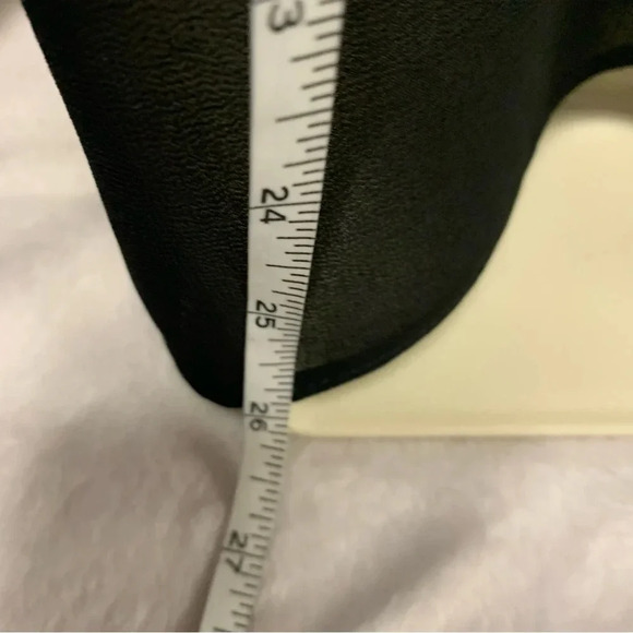 Naked Zebra black/gold semi sheer top size large zippered front - Picture 5 of 9